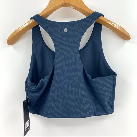 90 Degree By Reflex NWT Interlink Wild Zebra Bra Top, Medium - Picture 4 of 11